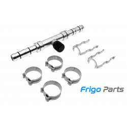 Prolongateur avec prise de pression. ⌀ 8 KIT-FITTING STRAIGHT SPLICE 8 HOSE7/16-20 PORT